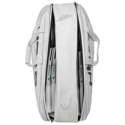 Head Pro X 6 Racket Bag - Corduroy White 2 Head Pro X 6 Racket Bag - Corduroy White - Image 2