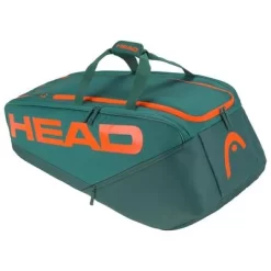 Head Radical Pro 12 Racket Bag XL - Dark Cyan/Fluo Orange