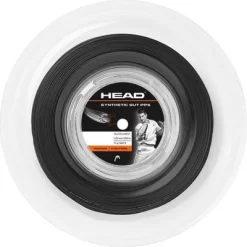 Head Synthetic Gut PPS 16 (1.30mm) 200m Tennis String Reel - Black