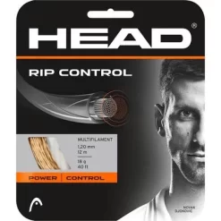 Head Rip Control 16 (1.30mm) Tennis String Set - Natural