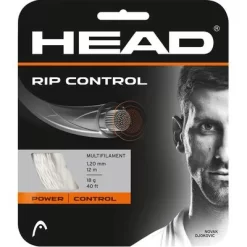 Head Rip Control 16 (1.30mm) Tennis String Set - White