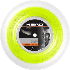 Head Lynx 16 (1.30mm) 200m Tennis String Reel - Neon Yellow