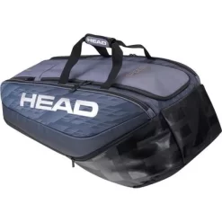 Head Djokovic Monstercombi 12 Racket Bag - Anthracite/Black (2022)