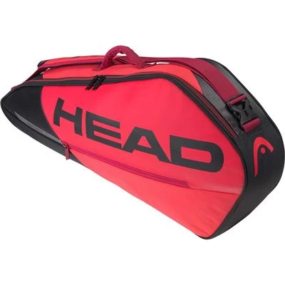 Head Tour Team 3 Racket Bag - Black/Red 1 Head Tour Team 3 Racket Bag - Black/Red