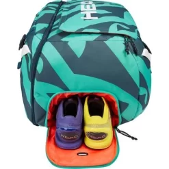 Head Gravity R-PET 12 Racket Duffel Bag - Turquoise -Ace Advantage 283580 TENV D