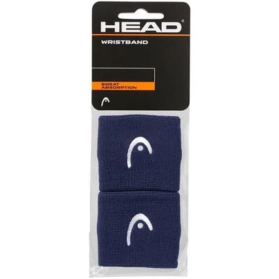 Head 2.5 Inch Wristband Pair - Navy Blue 1 Head 2.5 Inch Wristband Pair - Navy Blue