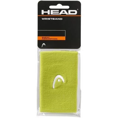 Head 5 Inch Wristband Pair - Lime Green 1 Head 5 Inch Wristband Pair - Lime Green