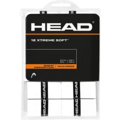 Head Xtreme Soft Overgrips (Pack Of 12) - White