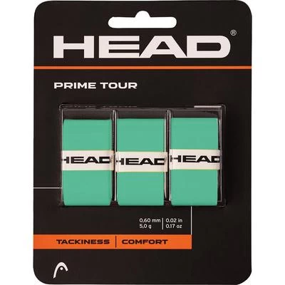 Head Prime Tour Overgrips (Pack Of 3) - Mint 1 Head Prime Tour Overgrips (Pack Of 3) - Mint