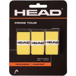 Head Prime Tour Overgrips (Pack Of 3) - Yellow