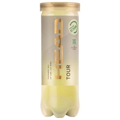 Head Tour Tennis Balls (3 Ball Can)