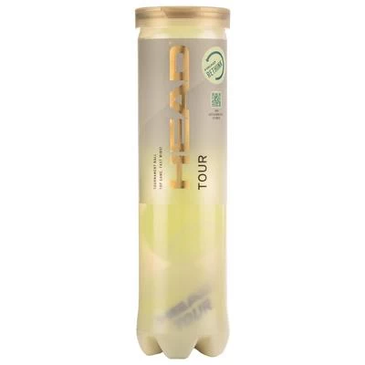 Head Tour Tennis Balls (4 Ball Can) 1 Head Tour Tennis Balls (4 Ball Can)