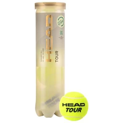 Head Tour Tennis Balls (4 Ball Can) 2 Head Tour Tennis Balls (4 Ball Can) - Image 2