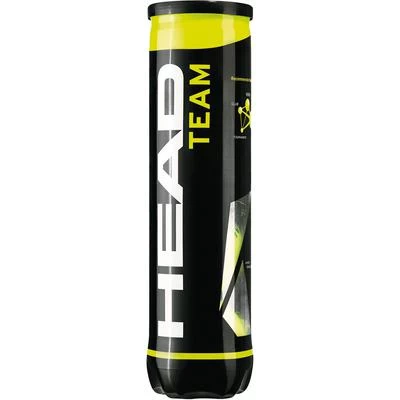 Head Team Tennis Balls (4 Ball Can)