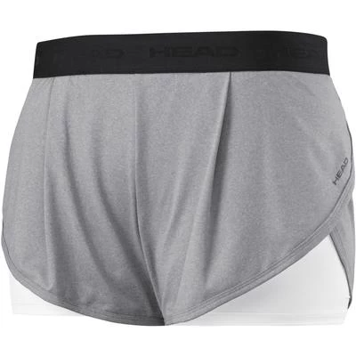 Head Womens Vision Shorts - Grey Melange 1 Head Womens Vision Shorts - Grey Melange